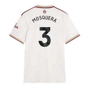 Arsenal Cristhian Mosquera #3 Tredje Tröja 2025-26 Kortärmad